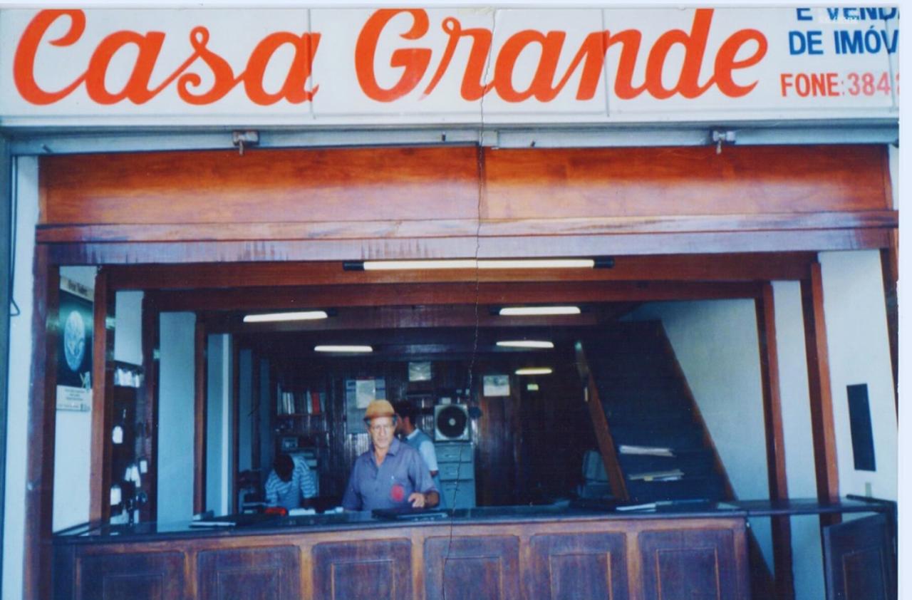Fachada histórica da Casa Grande no Barreiro