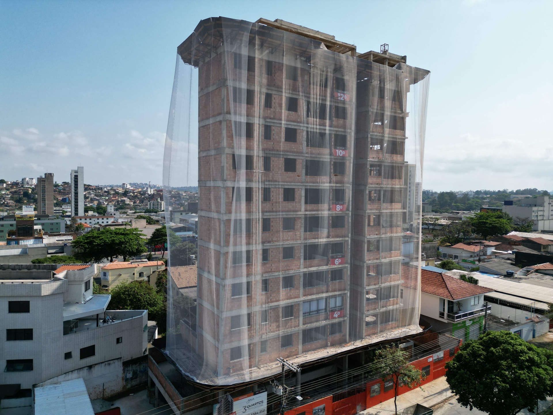 Empreendimento Alma Residence em obras no Barreiro